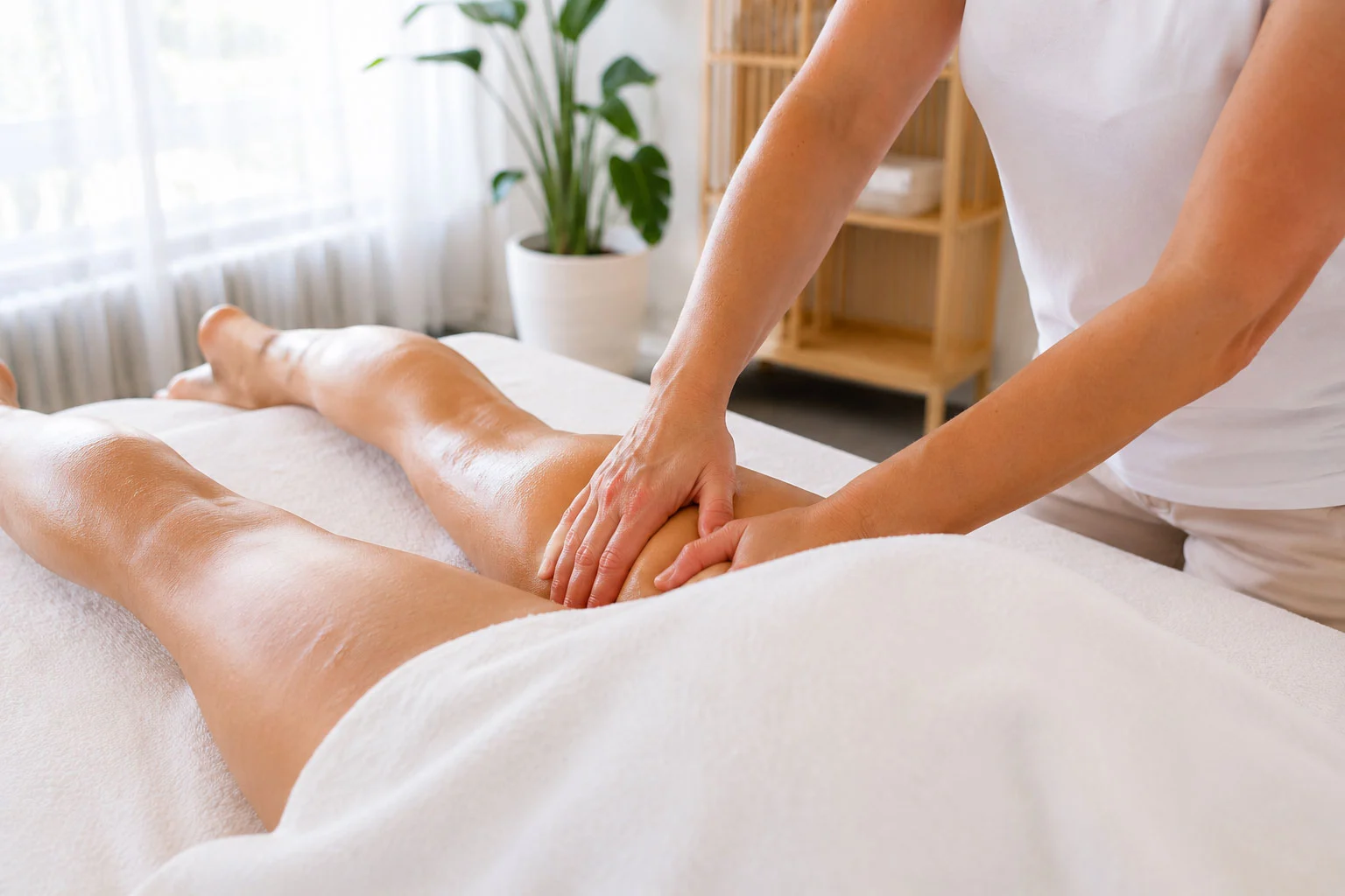 Lymphdrainage in Wollerau mit sanften Griffen